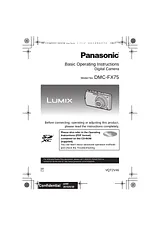 Panasonic DMC-FX75 User Manual