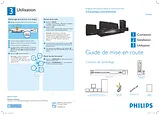 Philips HTS3011/12 快速安装指南
