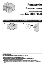 Panasonic KXMB771NE Operating Guide