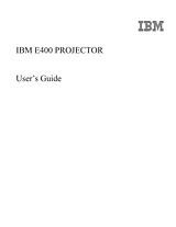 IBM E400 Manuel D’Utilisation