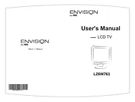 Envision Peripherals L26W761 Benutzerhandbuch