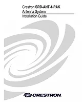 Crestron electronic SRD-ANT-1-PAK Manual De Usuario
