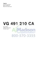 Gaggenau VG491210CA 매뉴얼