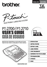 Brother PT-2700 Manual De Usuario