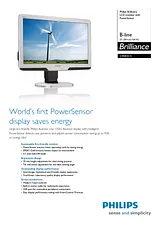 Philips LCD monitor with PowerSensor 235B2CS 235B2CS/00 Leaflet