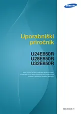 Samsung U28E850R Manual Do Utilizador