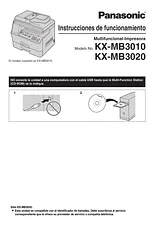 Panasonic KXMB3010KXMB3020 Guía De Operación