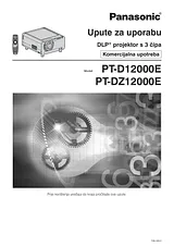 Panasonic PT-DZ12000E Guía De Operación
