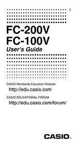 Casio FC200VSIH Справочник Пользователя