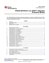 Ficha De Dados (TPS54519EVM-037)