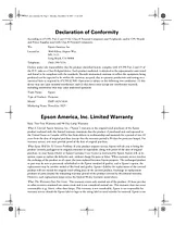 Epson EMP-1810 Déclaration De Conformité