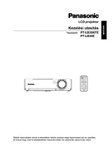 Panasonic PT-LB30NTE Operating Guide