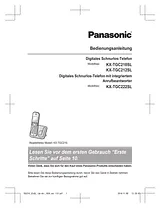 Panasonic KXTGC222SL 작동 가이드