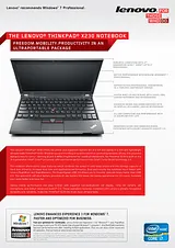 Lenovo X230 NZD2EMH Manual Do Utilizador