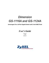ZyXEL Communications GS-1124A Manual De Usuario