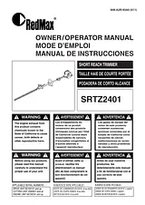 RedMax SRTZ2401 User Manual
