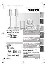 Panasonic SC-HT830V Manual Do Utilizador