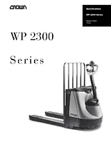 Crown Equipment wp 2300 Manual De Usuario