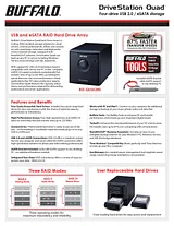 Buffalo DriveStation Quad HD-QL8TSU2R5 Leaflet