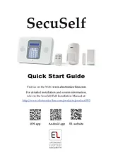 Secuself Wireless alarm kit ECKS0608PGTA ECKS0608PGTA Fiche De Données