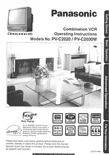 Panasonic PV C2030W User Manual