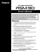 Roland RSM-90 用户手册