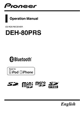 Pioneer DEH-80PRS Manual Do Utilizador