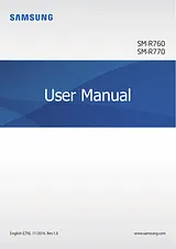 Samsung SM-R770 Manual Do Utilizador