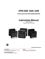 GE EPM 5200 Manual Do Utilizador