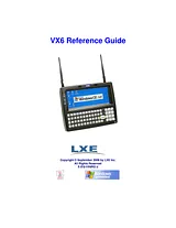 LXE VX6 Manual Do Utilizador