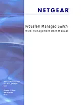 Netgear GSM7328FS - ProSAFE 24 SFP + 4 Gigabit L3 Managed Stackable Switch Manuel D’Utilisation