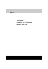 Toshiba M100 사용자 설명서