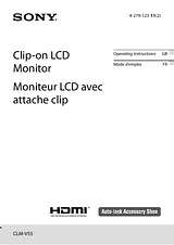 Sony CLM-V55BDL Manual