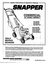Snapper CP21507R Manual De Usuario