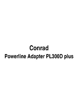 C&E Powerline starter kit 200 Mbit/s PL300D+ range+ SK 09195 Ficha De Dados