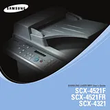 Samsung SCX-4321 Manuel D’Utilisation