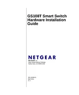 Netgear GS108Tv2 – ProSAFE 8-Port Gigabit Smart Switch ハードウェアマニュアル