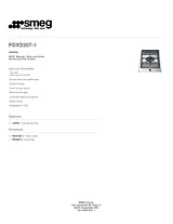 Smeg PDXS30T-1 PDXS30T1 Leaflet