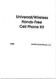 Honwell Products Limited 268603 User Manual