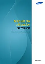 Samsung S27C750P Manual Do Utilizador