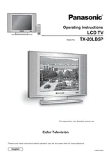 Panasonic tx-20lb5p Benutzerhandbuch
