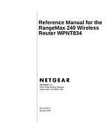Netgear WPNT834 Справочник Пользователя