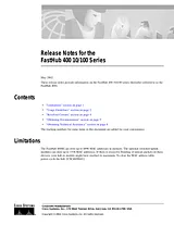 Cisco Cisco FastHub 412M 10 100 Repeater Notas de publicación