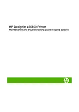 HP designjet l65500 Manuale