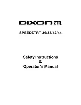 Dixon 36 Manual Do Utilizador