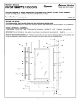 American Standard 710007-100 User Manual