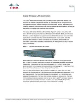 Cisco 4400 Series WLAN Controller AC Power Supply (redundant) AIR-PWR-4400-AC= Hoja De Datos