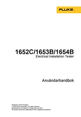 Fluke 1652C07-TPOLEKITVDE-tester 4426040 Manual Do Utilizador