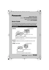 Panasonic kx-tg7220fx 작동 가이드