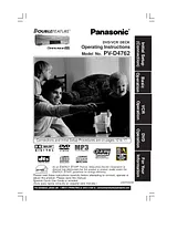 Panasonic PV-D4762 Справочник Пользователя